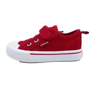 Levi's Kids Maui Mini, Zapatillas de Gimnasio, Rojo, 28 EU