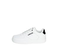 Levi's Kids New Union, Zapatillas Deportivas, Blanco y Negro, 39 EU