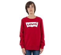 Levi's Lvb Batwing Crewneck Sudadera, Levis Red/White, 12 años para Niños