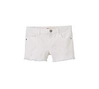 Levi's Kids Nn26587 01 Short, Bañador Niñas, Blanco (White 01), 10 años (Talla del Fabricante: 10Y)