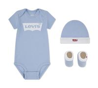 Levi's Kids Set clásico de gorro y botín para Batwing, conjunto de 3 piezas para bebés y pequeños