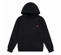 LEVI'S KIDS Sudadera de felpa perchada con cpaucha. Color Negro