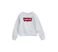 Sudadera levi's key item logo crew niña blanco/rojo 8 AÑOS