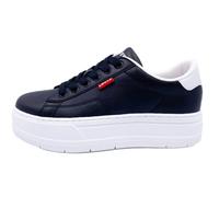 Levi's Kids Tampa, Zapatillas Deportivas, Blanco y Negro, 38 EU
