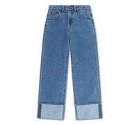 LEVI'S KIDS Vaqueros de pierna ancha con vuelta en el bajo. Color Azul Denim