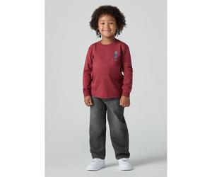 LEVI'S KIDS Vaqueros rectos. Color Gris Oscuro