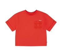 Levi's KT-Knit Top Camisa, Hibisco, 6 años para Niñas