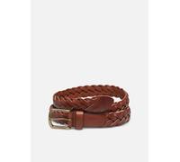 Levi's Leather Braid Belt 95 Marrón