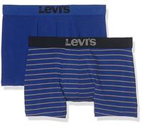 Levi's Levis 200SF Vintage Stripe 0312 Boxer Brief 2P Bañador, Azul (Mazarine Blue 458), Large para Hombre