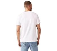 Levi's SS HM Henley Camiseta, White +, XL para Hombre