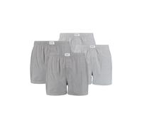Levi's Levis - Calzoncillos tipo bóxer para hombre, 4 unidades, asfalto, M
