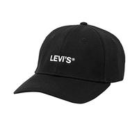Levi's Levis Footwear and Accessories - Gorro Deportivo para Mujer, Color Negro, Black Normal, Talla única