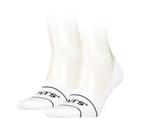 Levi's LEVIS Sport Low Rise Footie, Footie unisex-adulto, White, 43-46