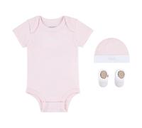 Levi's LHN UNDERSTATED Batwing 3PC SE NL0331 Trajes coordinados, Chalk Pink, 6-12M para Bebés