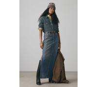 Levi's Long Icon Skirt Blue Talla: W25 | Faldas Maxi Outlet | Mujer | Azul