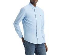 Levi's Long-Sleeve Battery Housemark Slim Camisa, Allure, XXL Hombre