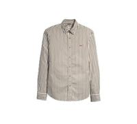 Levi's Long-Sleeve Battery Housemark Slim Camisa, Dean Stripe Burnt Olive, XS Hombre