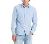 Levi's Long-Sleeve Battery Housemark Slim Camisa, Soft Chambray Blue, S Hombre
