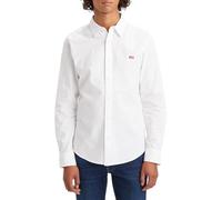 Levi's Long-Sleeve Battery Housemark Slim Camisa, White, L Hombre