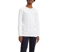 Levi's Long-Sleeve Original Housemark Tee, T-Shirt para Hombre, Cotton + Patch White, L