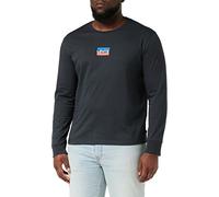 Levi's Long-sleeve Standard Graphic Tee T-Shirt, Mini Sportswear Pirate Black, XL Hombre