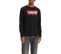 Levi's Long-sleeve Standard Graphic Tee T-Shirt, Stonewashed Black, XXS Hombre