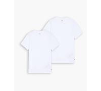 LEVI'S Lote de 2 camisetas slim con cuello redondo. Color Blanco