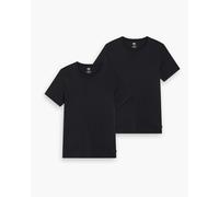 LEVI'S Lote de 2 camisetas slim con cuello redondo. Color Negro