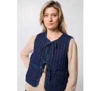 Levi's® LOTTIE LINER VEST DARK INDIGO - FLAT FINISH XS Azul