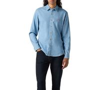 Levi's LS Battery HM Shirt Slim Camiseta, Osborne Light Wash, L Hombres