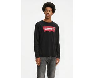 Levi's Ls Long-sleeved T-shirt Black Talla: S | Manga Larga Outlet | Hombre | Negro