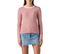 Levi's Lse_Essential Hm LS tee Reds - Camiseta para Mujer, Rayas de cúrcuma Flam, M
