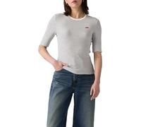 Levi'S Luca Slim tee - Camiseta para Mujer, Annalise Stripe Peac, XS