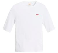 Levi's Luca Slim tee - Camiseta para Mujer, Color Blanco., M