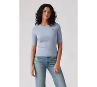 Levi's Luca Slim Tee Cliff Rib Talla: S | Camisetas de Seda Outlet | Mujer