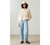 Levi's Lucia Blouse White Swan Talla: XS | Blusas Outlet | Mujer | Blanco