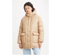 Levi's Luna Puffer Coat In Beige Talla: XS | Parkas Outlet | Mujer | Marrón