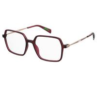 LEVI'S LV 1072 Gafas, Cherry, 53 para Mujer