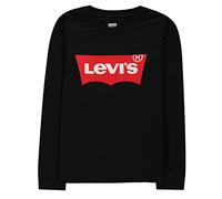Levi's Lvb L/S Batwing Tee Camiseta, Black, 6 años Niños