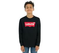 Levi's Lvb L/S Batwing Tee Camiseta, Black, 8 años Niños