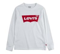Levi's Lvb L/S Batwing Tee Camiseta, Blanco, 8 años Niños