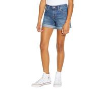 Levi's Lvg Girlfriend Shorty Short, Pantalones Cortos Niñas, Azul (Evie), 14 años