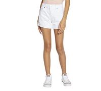 Levi's Lvg Girlfriend Shorty Short, Pantalones Cortos Niñas, Blanco, 14 años