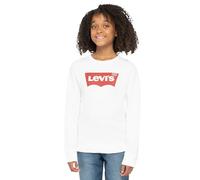 Levi's Lvg key item logo crew Niñas Blanco (White) 10 años