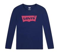 Levi's Lvg L/S Batwing Tee, Camiseta Niñas, Azul (Medieval), 5 años