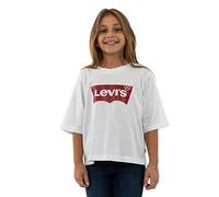 Levi's Lvg light bright cropped top Niñas Blanco 5 años