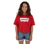 Levi's Lvg light bright cropped top Niñas Rojo (Super Red) 2 años