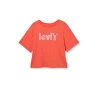 Levi's Lvg meet & greet rolled sleeve Niñas Coral (Coral Caliente) 8 años