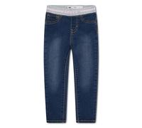 Levi's Lvg Pull On Skinny Jean, Pantalones Bebé-Niñas, Azul (Tercero Oeste/Rosa), 18 meses