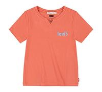 Levi's Lvg short sleeve notch baby tee Niñas Naranja (Persimmon) 2 años